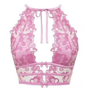 For Love & Lemons Grace Bralette in Mauve